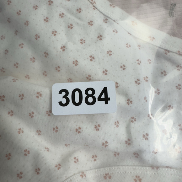 Carter's Bodysuits & Leggings 3 Piece Set Baby Girl 18M Pink Cream - Picture 8 of 8